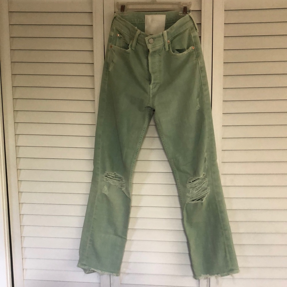 Mother the tomcat chew size 24 jeans